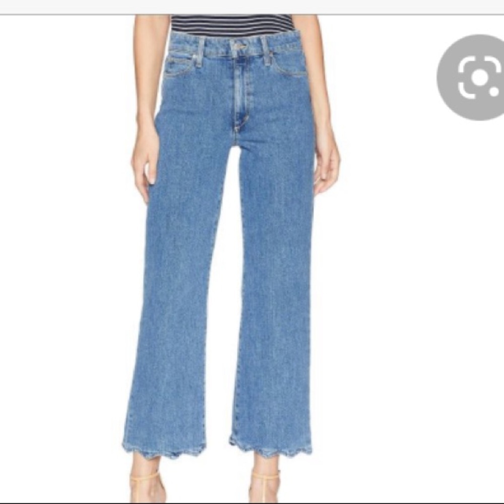 Joes jeans blue fashion crop flare in Kenzy